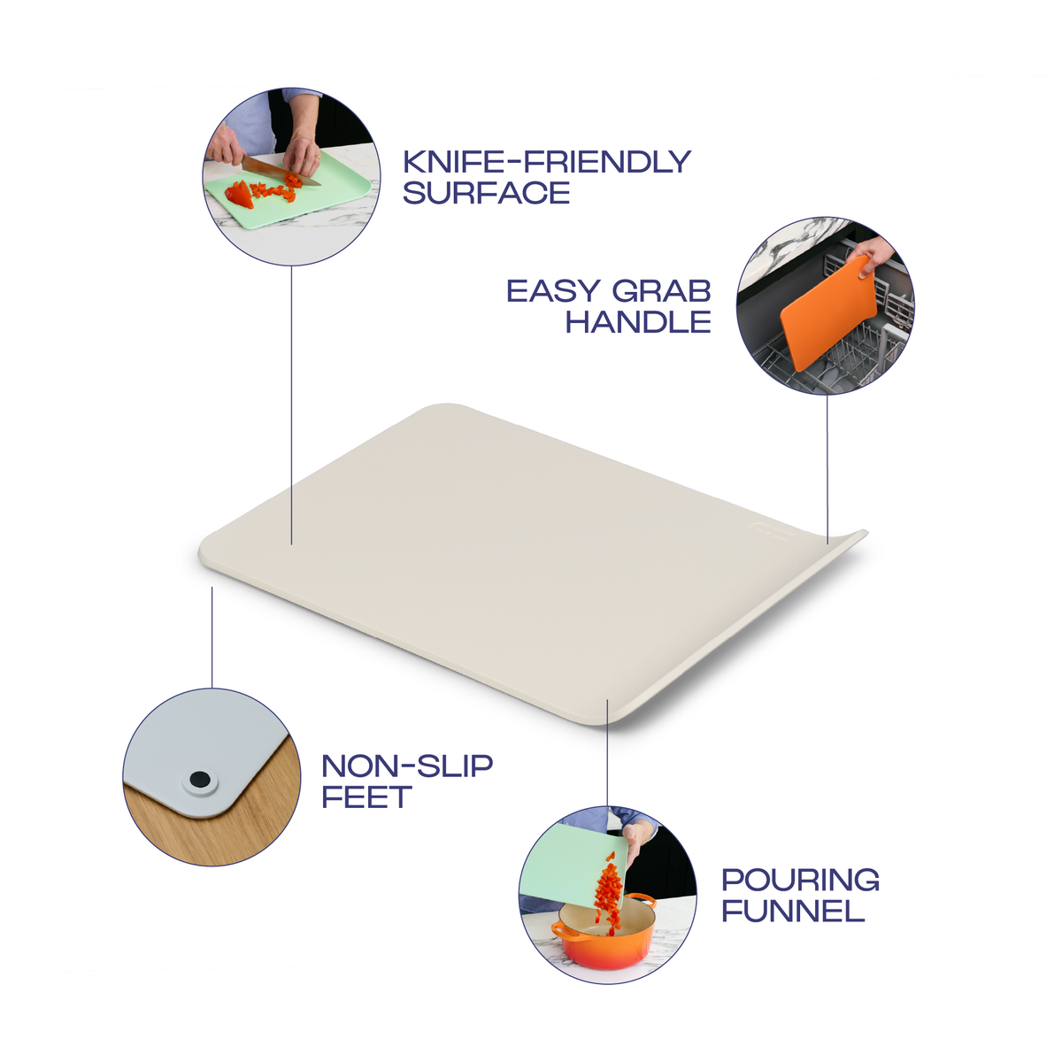 balance chopping board regular gift set